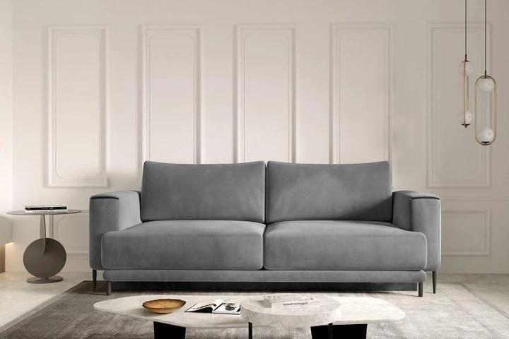 SAVA moderní rozkládací pohovka s úložným prostorem