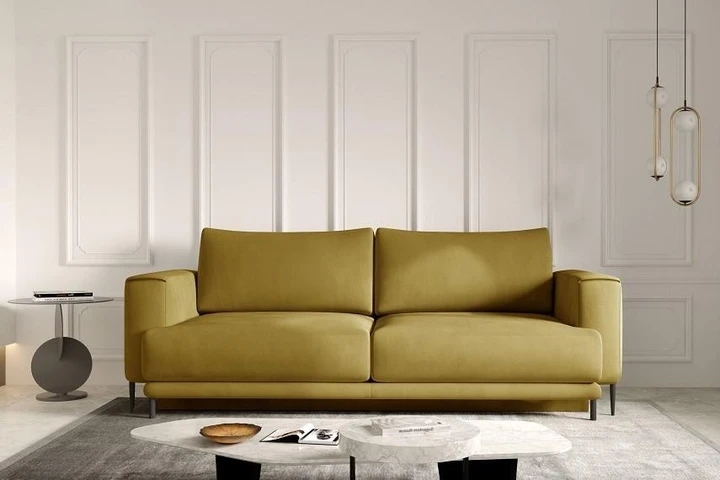 SAVA moderní rozkládací pohovka s úložným prostorem