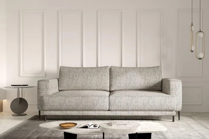 SAVA moderní rozkládací pohovka s úložným prostorem