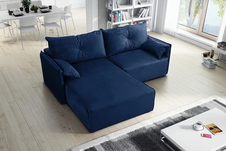 NOEL designová rozkládací rohová sedačka s úložným prostorem