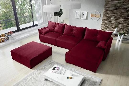 NOEL II designová rozkládací rohová sedačka s úložným prostorem