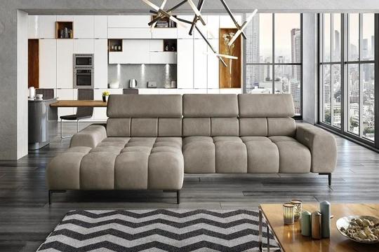 ARKUS MINI rohová sedací souprava s nastavitelnou hloubkou sezení