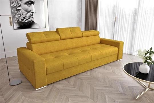 LINDE 3 elegantní pohovka s polohovacími záhlavníky