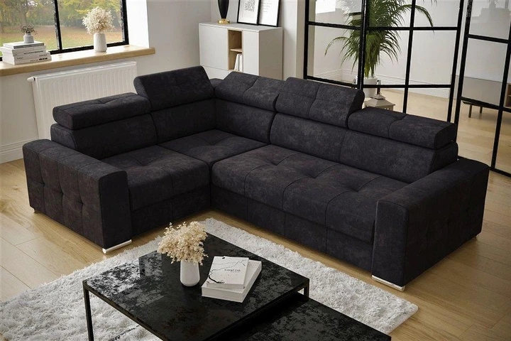 LINDE 5 elegantní sedací souprava s polohovacími záhlavníky