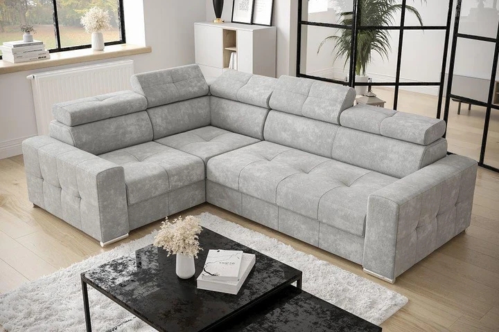 LINDE 5 elegantní sedací souprava s polohovacími záhlavníky