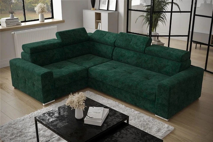 LINDE 5 elegantní sedací souprava s polohovacími záhlavníky