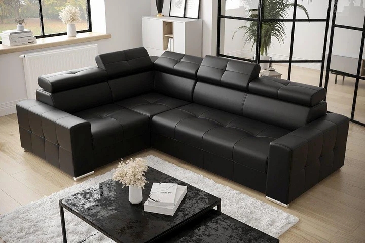 LINDE 5 elegantní sedací souprava s polohovacími záhlavníky