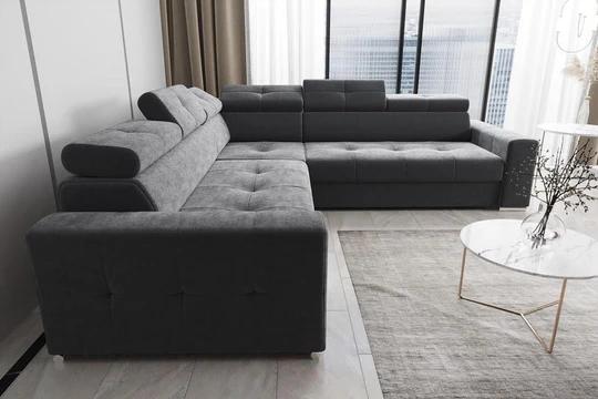 LINDE MAX elegantní rozkládací sedačka s úložným prostorem