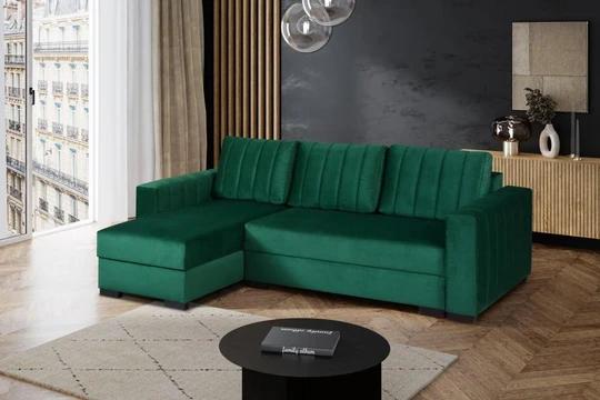 NAMUR rozkládací rohová sedačka s úložným prostorem