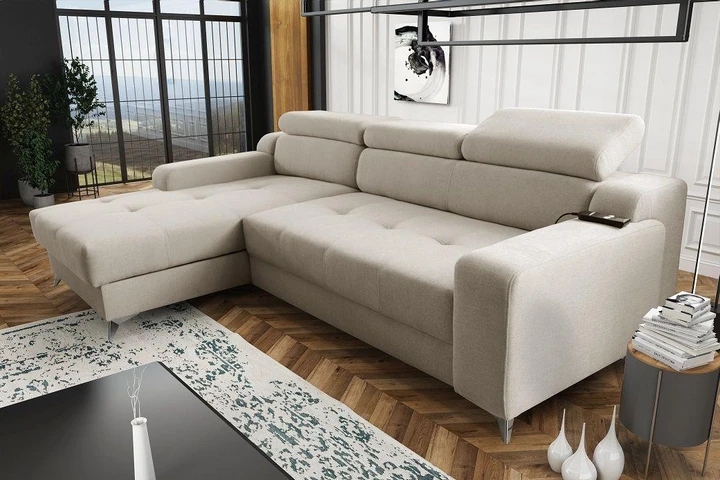 WERDER luxusní sedací souprava s elektrickým výsuvem