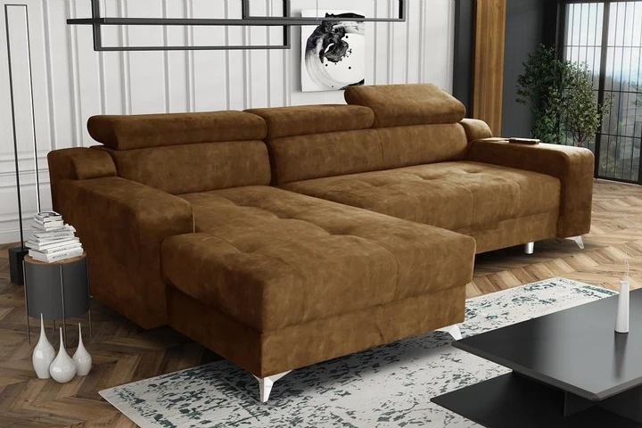 WERDER luxusní sedací souprava s elektrickým výsuvem