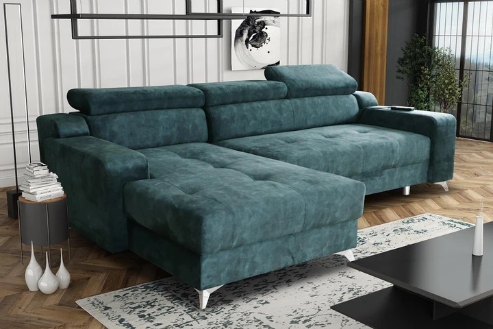 WERDER luxusní sedací souprava s elektrickým výsuvem