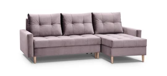 ARNETTE L rozkládací rohová sedačka ve skandinávském designu