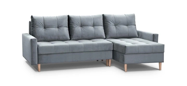 ARNETTE L rozkládací rohová sedačka ve skandinávském designu