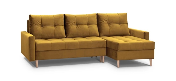 ARNETTE L rozkládací rohová sedačka ve skandinávském designu