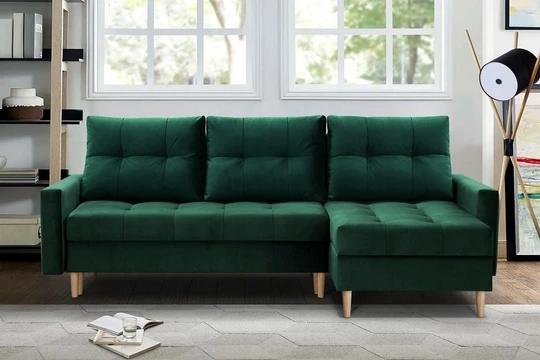 ARNETTE L rozkládací rohová sedačka ve skandinávském designu