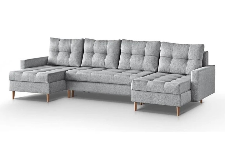 ARNETTE U rozkládací sedačka ve tvaru do U ve skandinávském designu