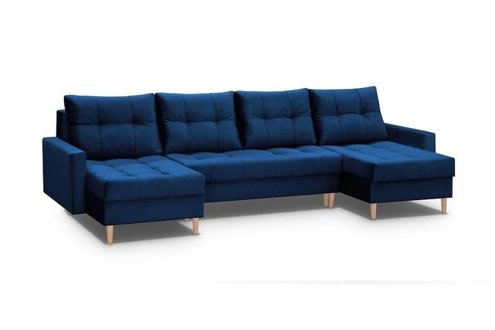 ARNETTE U rozkládací sedačka ve tvaru do U ve skandinávském designu