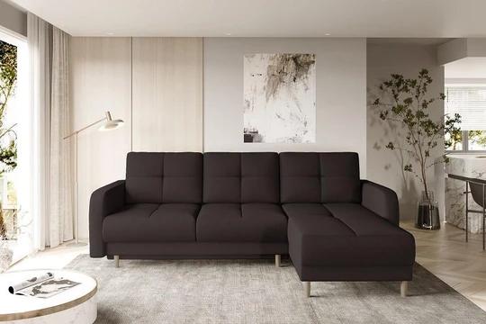 TRIESTE rozkládací rohová sedačka ve skandinávském designu