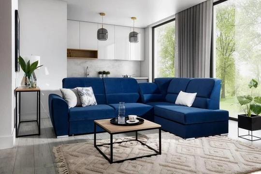 BERIS rozkládací sedací souprava s regulovatelnou opěrkou