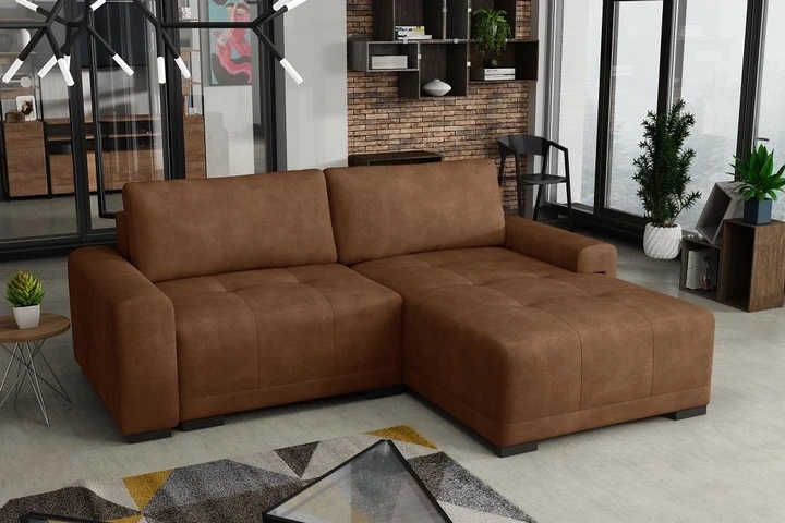 ESSEN rozkládací rohová sedačka s úložným prostorem