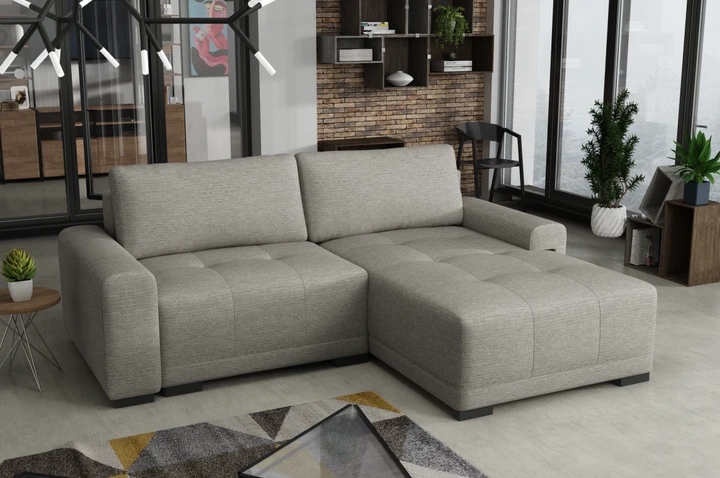 ESSEN rozkládací rohová sedačka s úložným prostorem