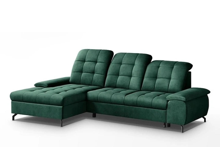 SORIA MINI rozkládací rohová sedačka s úložným prostorem