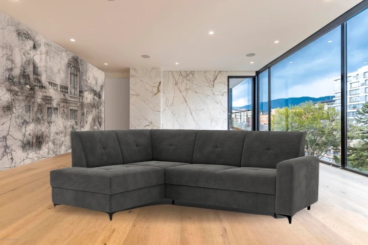 HELENA rozkládací rohová sedačka s úložným prostorem