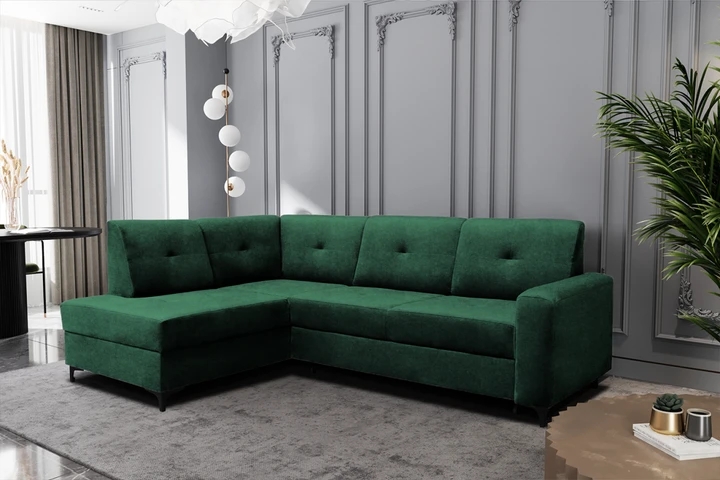 HELENA rozkládací rohová sedačka s úložným prostorem