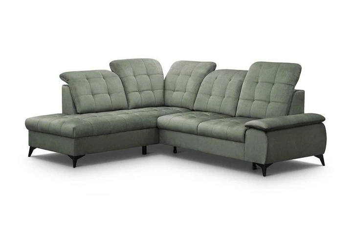 AOSTA rozkládací sedací souprava s polohovacími opěrkami