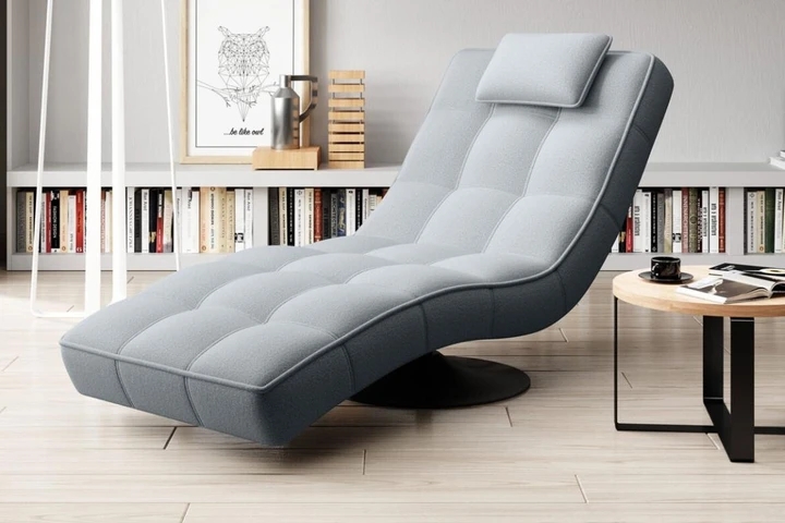 HALLE pohodlná lenoška s otočným mechanismem