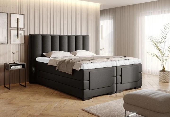 AMARETO boxspring postel 140x200 s elektrickým polohováním