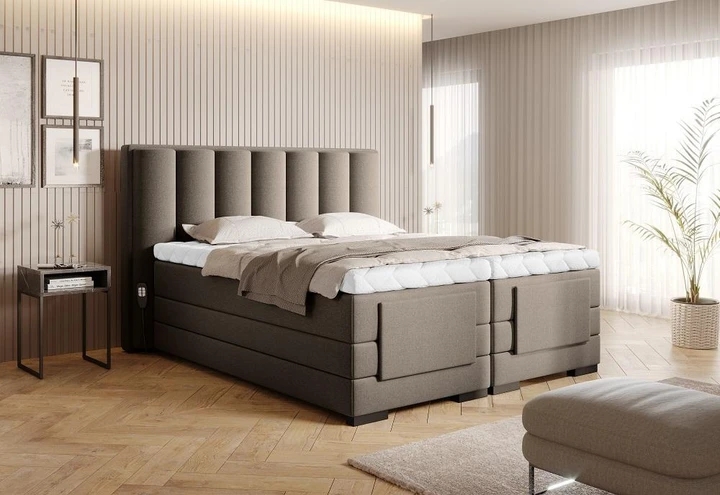 AMARETO boxspring postel 160x200 s elektrickým polohováním