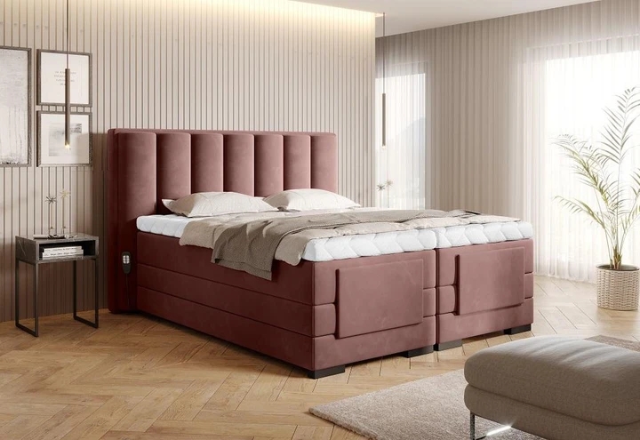 AMARETO boxspring postel 160x200 s elektrickým polohováním