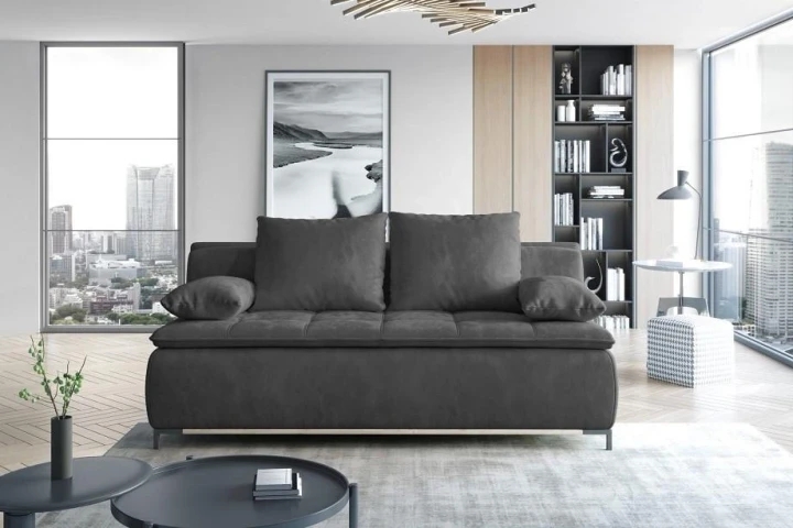 BITTER moderní rozkládací pohovka s úložným prostorem