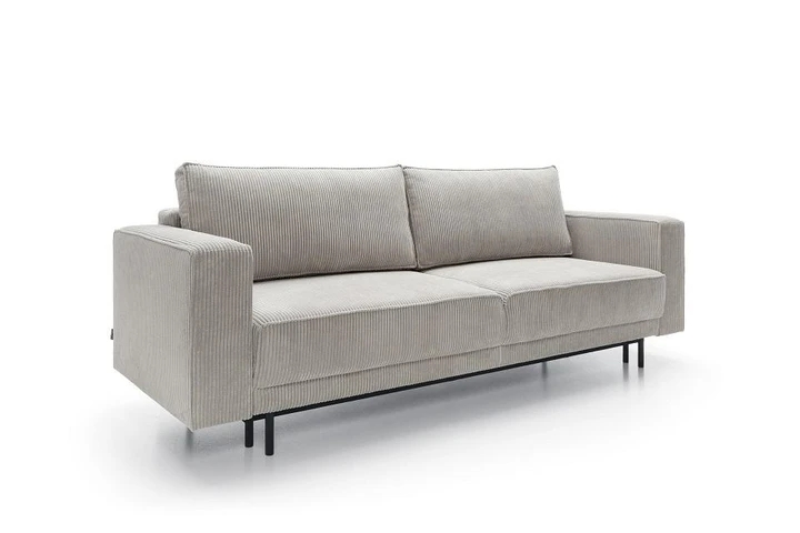 ODENSE minimalistická rozkládací pohovka s úložným prostorem