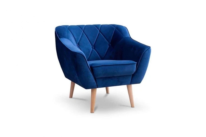 TAMPERE křeslo ve skandinávském stylu s pikováním