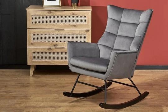 BAZALT houpací křeslo v skandinávském designu