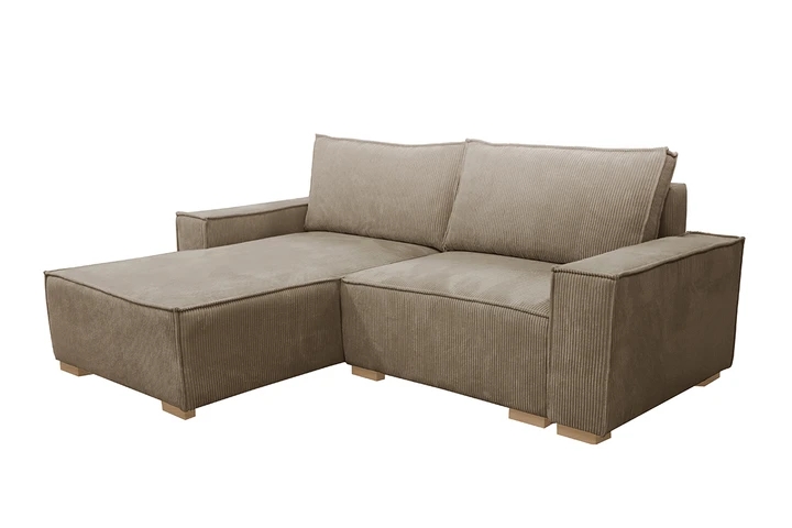 LAKE minimalistická rozkládací sedačka s úložným prostorem