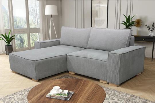 LAKE minimalistická rozkládací sedačka s úložným prostorem