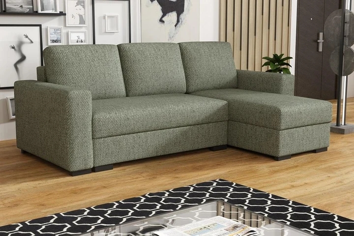 MERLIN 2 malá rozkládací rohová sedačka s úložným prostorem