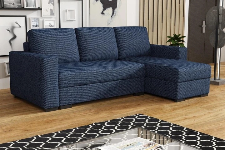 MERLIN 2 malá rozkládací rohová sedačka s úložným prostorem