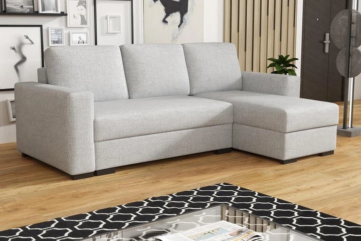 MERLIN 2 malá rozkládací rohová sedačka s úložným prostorem