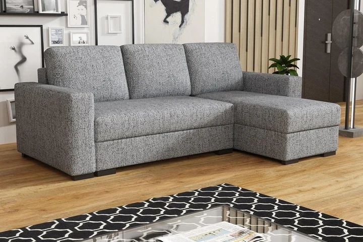 MERLIN 2 malá rozkládací rohová sedačka s úložným prostorem