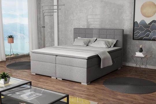 ASTRA 140x200 cm boxspring postel s úložným prostorem