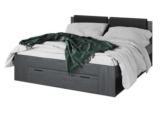 ZUZANA 3 postel 180x200, dekor dub carbon