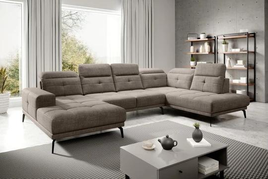 FORUM U moderní sedací souprava ve tvaru U