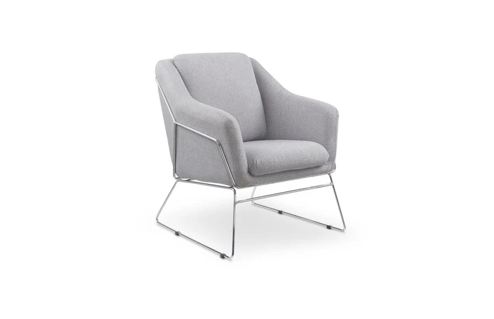 SOFT designové křeslo, šedé