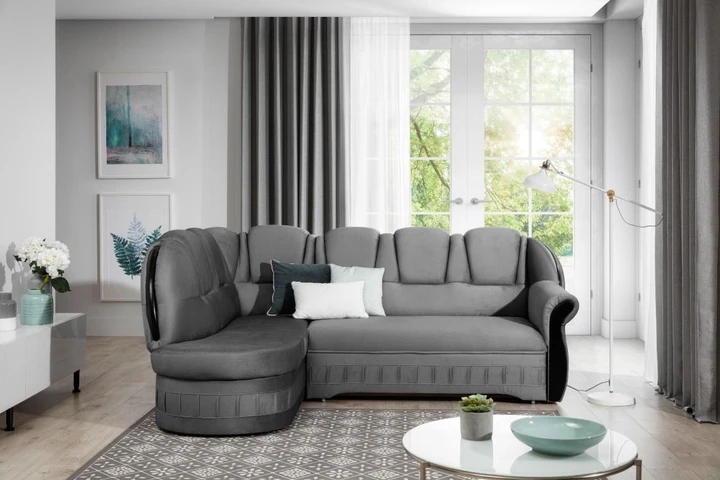 LADA rohová sedací souprava v retro stylu