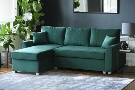 SAMMY rozkládací rohová sedačka